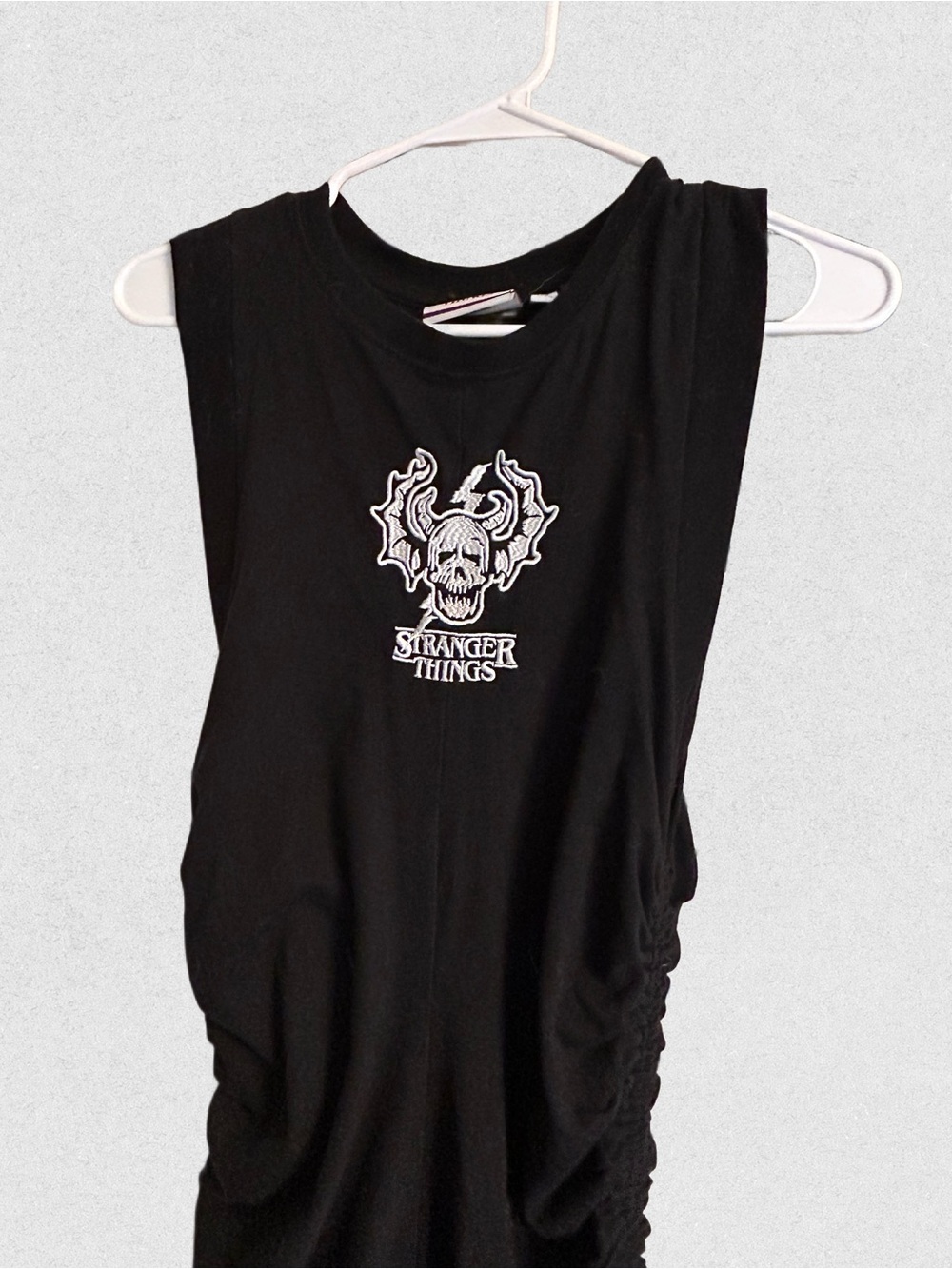 Stranger things Women’s Black Graphic dress